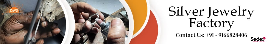 Silver Jewelry Factory in India